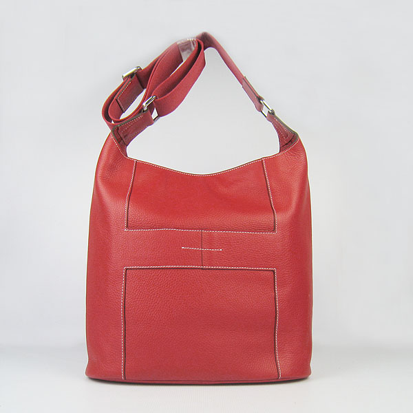 Knockoff Hermes Good News H Women Shoulder Bag Red H2801 - Click Image to Close